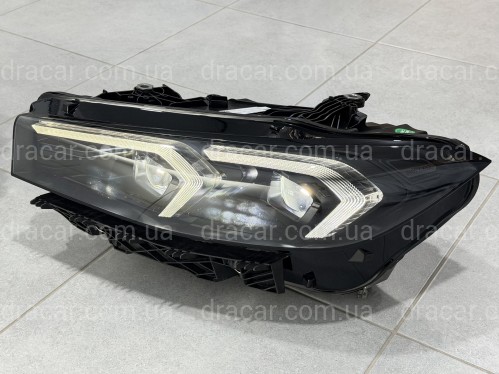 Фары LCI 2022+ рестайлинг Shadow Line для BMW G20 / G21 2022+ 2шт. артикул 10548