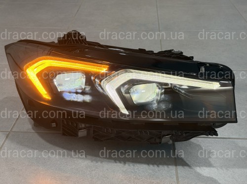 Фары LCI 2022+ рестайлинг Shadow Line для BMW G20 / G21 2022+ 2шт. артикул 10548