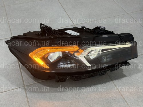 Фары LCI 2022+ рестайлинг Shadow Line для BMW G20 / G21 2022+ 2шт. артикул 10548