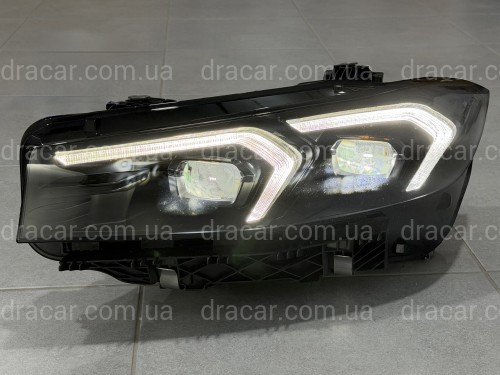 Фары LCI 2022+ рестайлинг Shadow Line для BMW G20 / G21 2022+ 2шт. артикул 10548