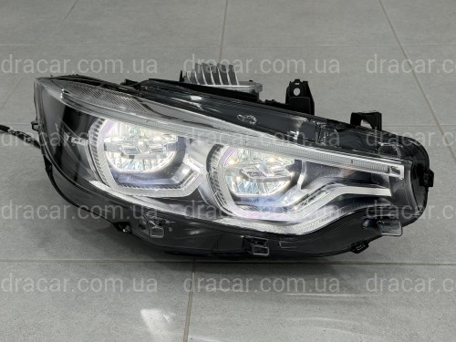 FULL LED фары для BMW 4 series F32 F33 F36 F80 2013-2016 2шт. 2 РЕЖИМА ДХО КСЕНОН АПГРЕЙД В LED артикул 8860