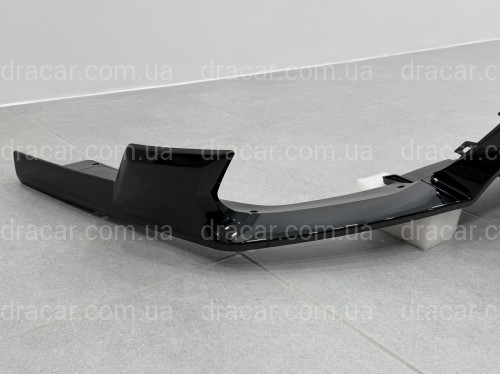 Диффузор с лезвиями заднего бампера M Paket LCI для BMW X6 G06 2019-2026, цвет черный глянец артикул 10941