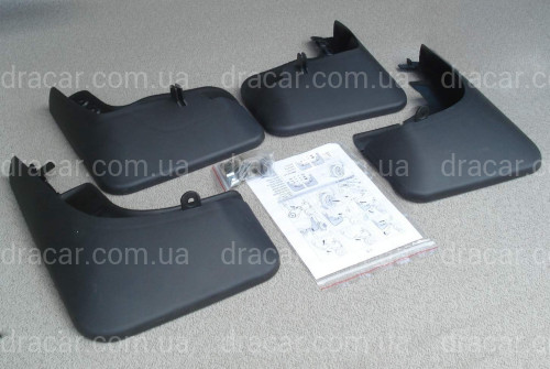 Брызговики Volkswagen Tiguan 2007-2016 комплект 4шт артикул 1865