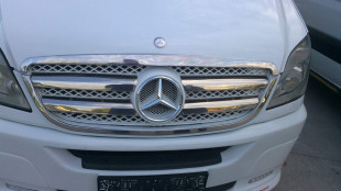 Хром окантовка решетки радиатора Mercedes-Benz Sprinter W906 2006-2013
