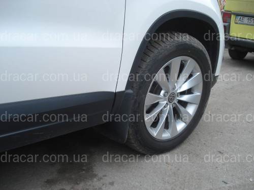 Брызговики Volkswagen Tiguan 2007-2016 комплект 4шт артикул 1865