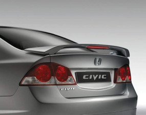 Спойлер багажника Modulo  Honda Civic со стоп сигналом 2006-2011 ABS пластик под покраску