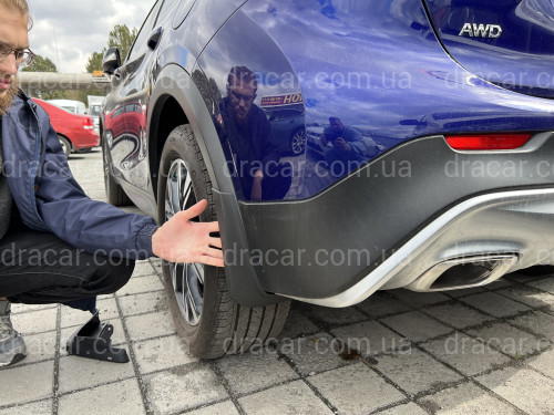 Бризковики Infiniti QX30 2016-2021 комплект 4 шт. артикул 7409