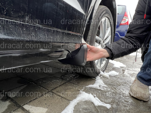Бризковики Audi Q3 2016-2018 комплект 4 шт. артикул 7380