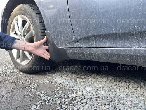 Брызговики Infiniti G25 / G35 /  G37 2007-2014 комплект 4 шт. артикул 7413