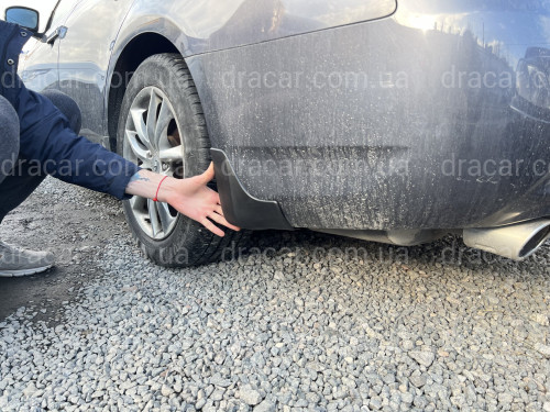 Брызговики Infiniti G25 / G35 /  G37 2007-2014 комплект 4 шт. артикул 7413