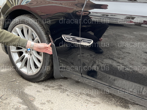 Брызговики BMW 7 F01/02 2008-2015 комплект 4 шт. артикул 7533