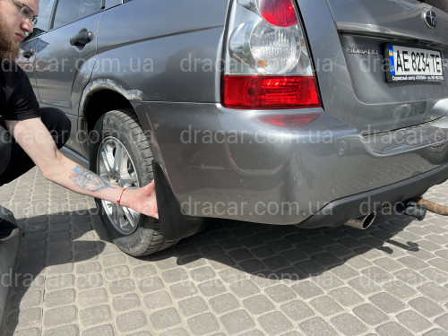 Брызговики Subaru Forester 2006-2008 комплект 4 шт. артикул 5452