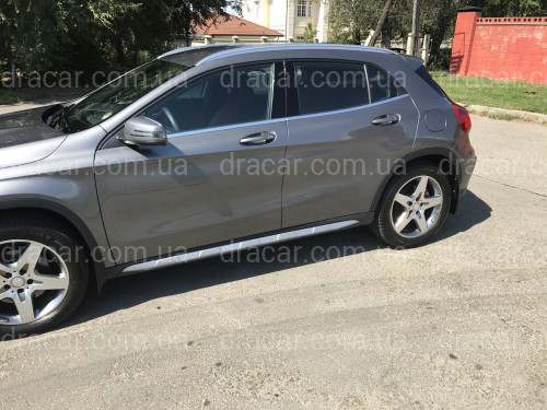 Бризковики Mercedes Benz GLA X156 в AMG обвісі 2014-2020 комплект, 4 шт. артикул 8072