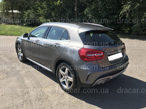 Бризковики Mercedes Benz GLA X156 в AMG обвісі 2014-2020 комплект, 4 шт. артикул 8072