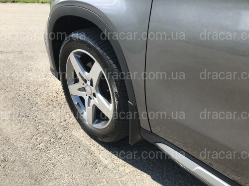 Бризковики Mercedes Benz GLA X156 в AMG обвісі 2014-2020 комплект, 4 шт. артикул 8072