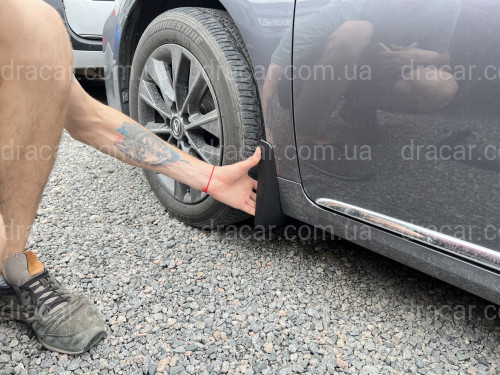 Брызговики передние Lexus ES 2012-2017, комплект 2шт. артикул 7987
