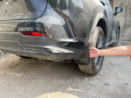 Бризковики Lexus NX 2022+, комплект 4шт. артикул 7706
