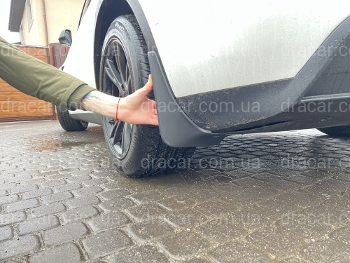 Бризковики Tesla Model Y 2020+ комплект 4 шт. артикул 7627