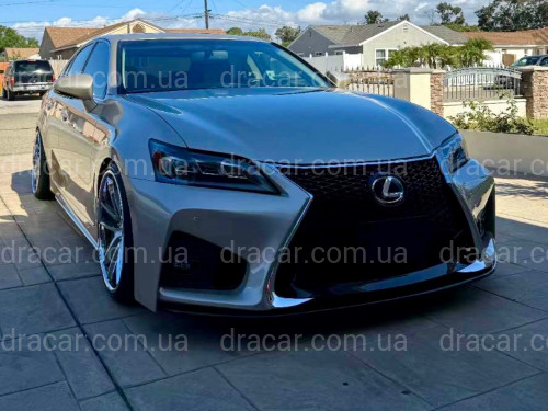 Бампер передній Lexus GS 2012-2015 у стилі GS F sport рестайлінг 2016+ (комплектний) артикул 7263