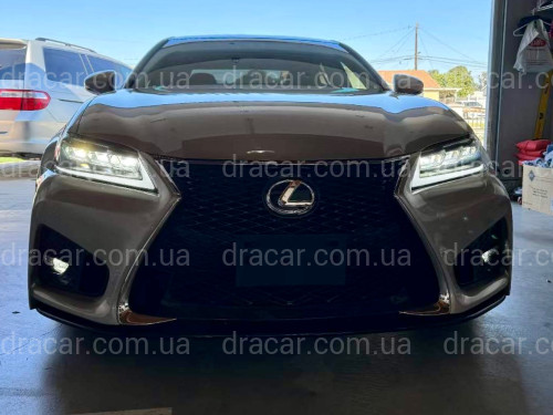 Бампер передній Lexus GS 2012-2015 у стилі GS F sport рестайлінг 2016+ (комплектний) артикул 7263