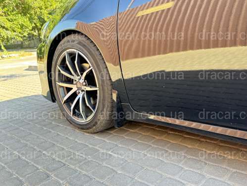 Бризковики Lexus ES 2012-2017 колір чорний глянець, комплект 4шт. артикул 8105