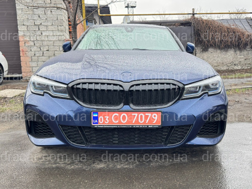 Передний бампер M paket BMW 3 series G20 G21 2019-2022 артикул 7867