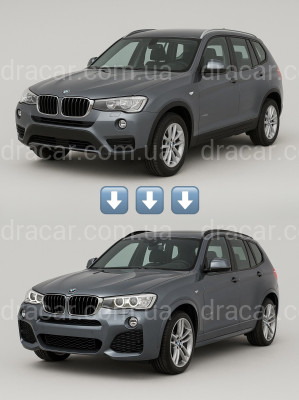 Комплект обвеса M paket для BMW X3 F25 2014-2017 артикул 8990