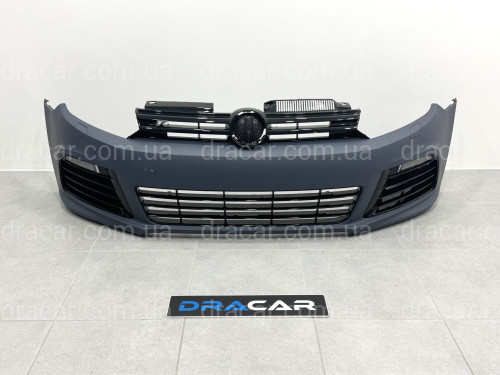 Передній бампер R20 style Volkswagen Golf 6 2008-2013 артикул 9235