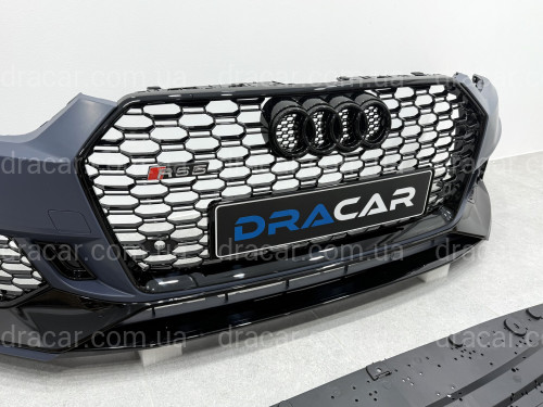 Бампер передній у стилі RS5 для Audi A5 2016-2019 артикул 9432