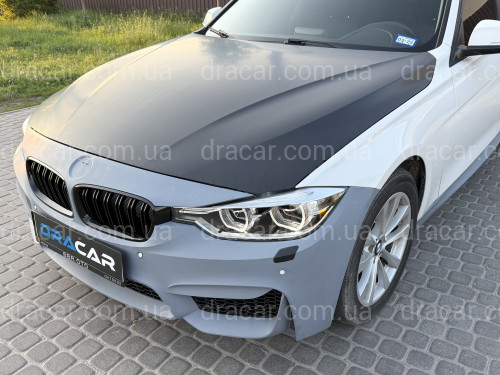 Передній бампер M3 стиль BMW 3 Series F30 F31 2012-2018 (під омивачі / з отворами під парктроніки) артикул 7916