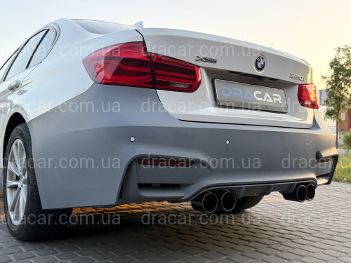 Насадки глушителя M3 стиль для BMW F30 (МОТОР B48) 2015-2018 артикул 9638