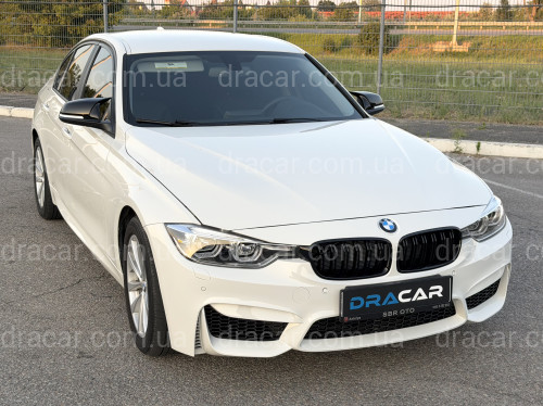 Передній бампер M3 стиль BMW 3 Series F30 F31 2012-2018 (під омивачі / з отворами під парктроніки) артикул 7916