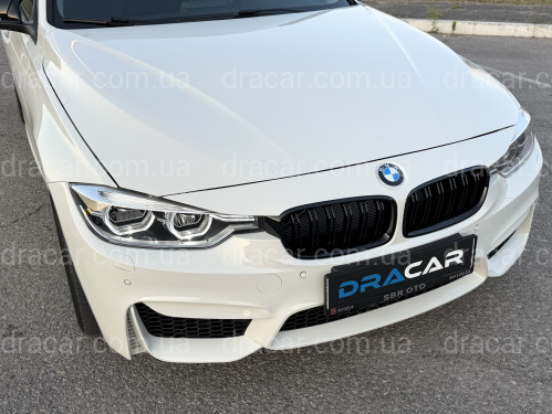 Передній бампер M3 стиль BMW 3 Series F30 F31 2012-2018 (під омивачі / з отворами під парктроніки) артикул 7916