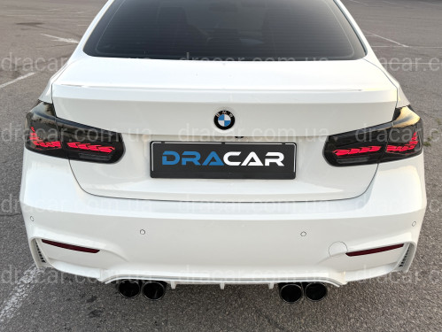 Задній бампер M3 стиль BMW 3 Series F30 2012-2018 артикул 7917