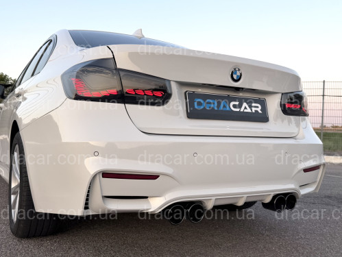 Задній бампер M3 стиль BMW 3 Series F30 2012-2018 артикул 7917