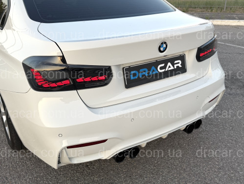 Задній бампер M3 стиль BMW 3 Series F30 2012-2018 артикул 7917