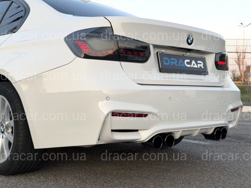 Задній бампер M3 стиль BMW 3 Series F30 2012-2018 артикул 7917