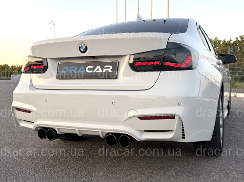 Задній бампер M3 стиль BMW 3 Series F30 2012-2018 артикул 7917