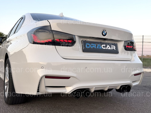 Комплект обвеса M3 стиль BMW 3 Series F30 2012-2018 (передний / задний бампер, пороги) ПОД ПАРКТРОННИКИ артикул 8473