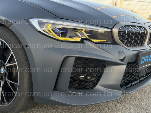 Фары Laser BMW 3 series G20 / G21 2018-2022, 2 РЕЖИМА ДХО БЕЛЫЕ / ЖЕЛТЫЕ	 артикул 9058