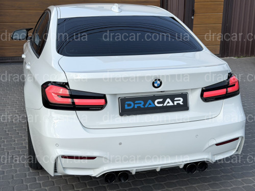 Задні LED ліхтарі стиль G30 для BMW 3 series F30 2012-2018 димчасті, комплект 4шт. артикул 9304