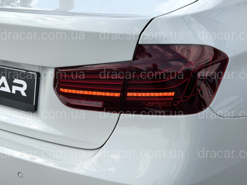 Задні LED ліхтарі стиль CSL для BMW 3 series F30 2012-2018 червоні, комплект 4шт. артикул 10112