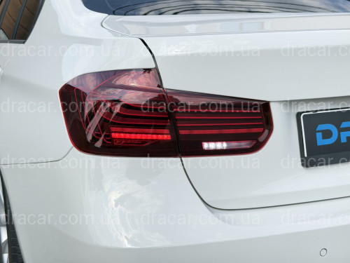 Задні LED ліхтарі стиль CSL для BMW 3 series F30 2012-2018 червоні, комплект 4шт. артикул 10112
