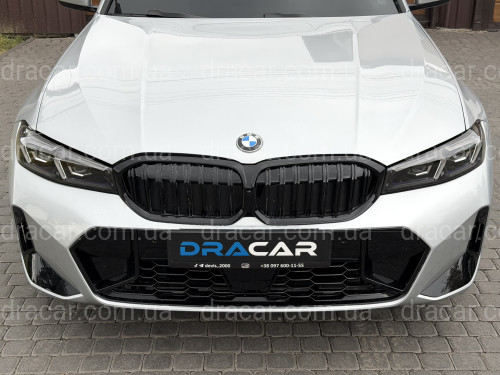 Фари LCI 2022+ рестайлінг Shadow Line для BMW G20/G21 2019-2022 2шт. із заміною бампера на 22+ / 2 РЕЖИМУ ДХО БІЛІ / ЖОВТІ артикул 9787