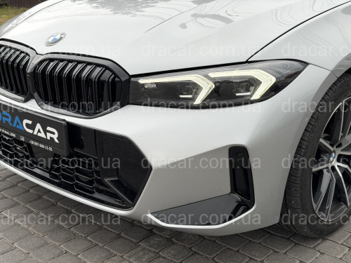 Фари LCI 2022+ рестайлінг Shadow Line для BMW G20/G21 2019-2022 2шт. із заміною бампера на 22+ / 2 РЕЖИМУ ДХО БІЛІ / ЖОВТІ артикул 9787