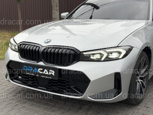 Фари LCI 2022+ рестайлінг Shadow Line для BMW G20/G21 2019-2022 2шт. із заміною бампера на 22+ / 2 РЕЖИМУ ДХО БІЛІ / ЖОВТІ артикул 9787