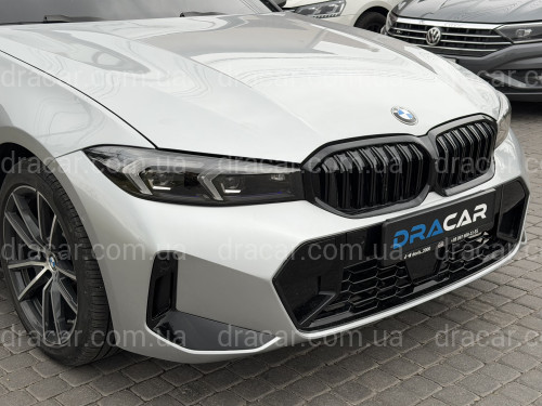 Фари LCI 2022+ рестайлінг Shadow Line для BMW G20/G21 2019-2022 2шт. із заміною бампера на 22+ / 2 РЕЖИМУ ДХО БІЛІ / ЖОВТІ артикул 9787