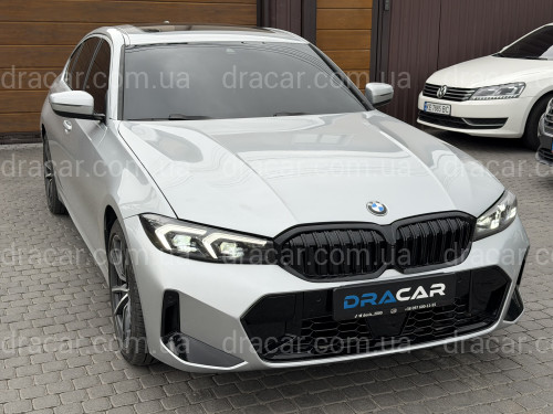 Фари LCI 2022+ рестайлінг Shadow Line для BMW G20/G21 2019-2022 2шт. із заміною бампера на 22+ / 2 РЕЖИМУ ДХО БІЛІ / ЖОВТІ артикул 9787