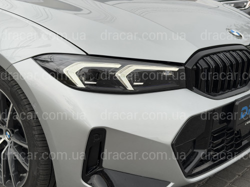 Фари LCI 2022+ рестайлінг Shadow Line для BMW G20/G21 2019-2022 2шт. із заміною бампера на 22+ / 2 РЕЖИМУ ДХО БІЛІ / ЖОВТІ артикул 9787
