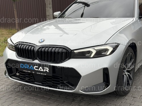 Фары LCI 2022+ рестайлинг Shadow Line для BMW G20 / G21 2019-2022 2шт. с заменой бампера на 22+ артикул 10528